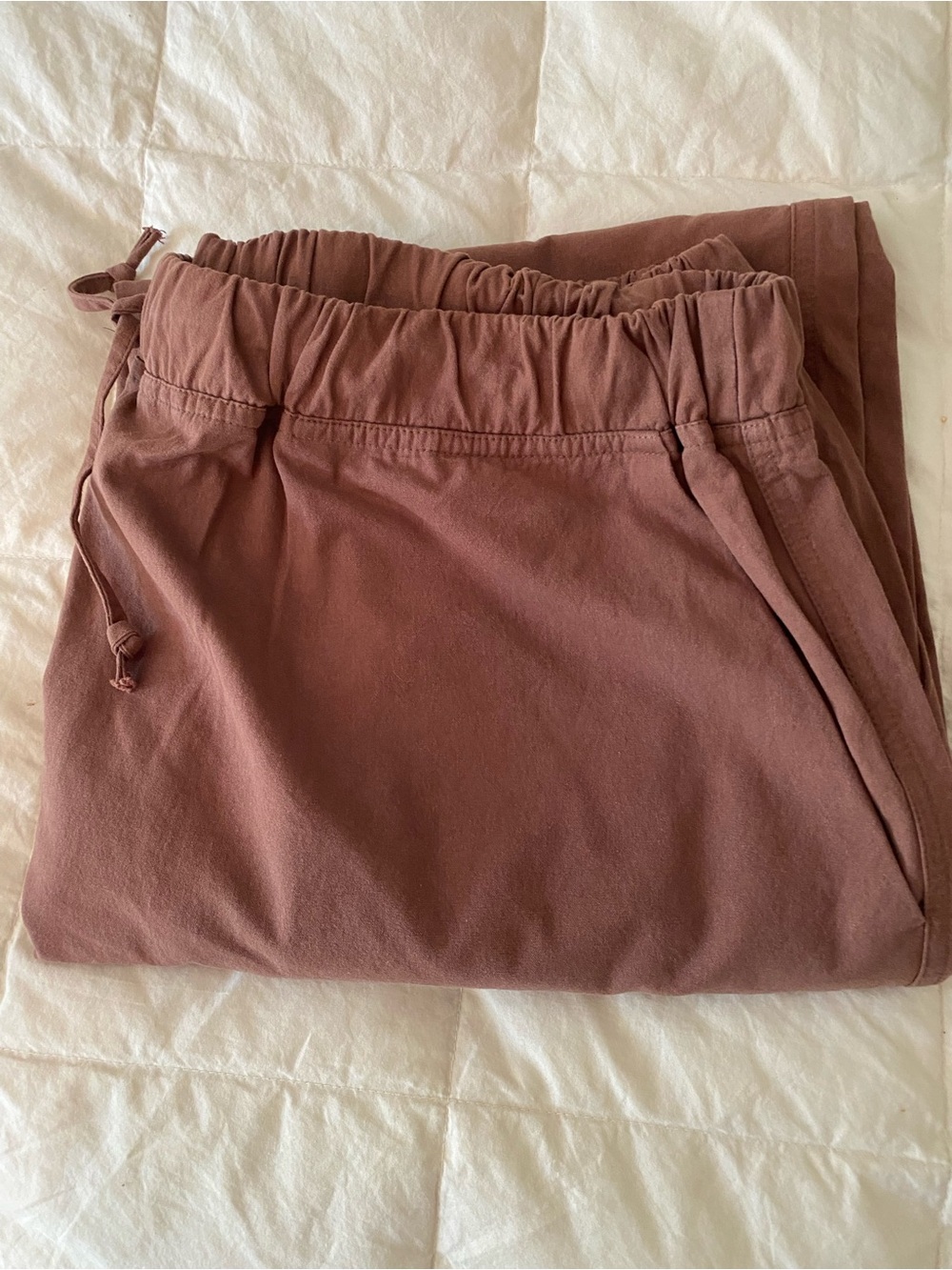 Shelter Jules plus size cotton pant in color chocolate. - Picture 4 of 4